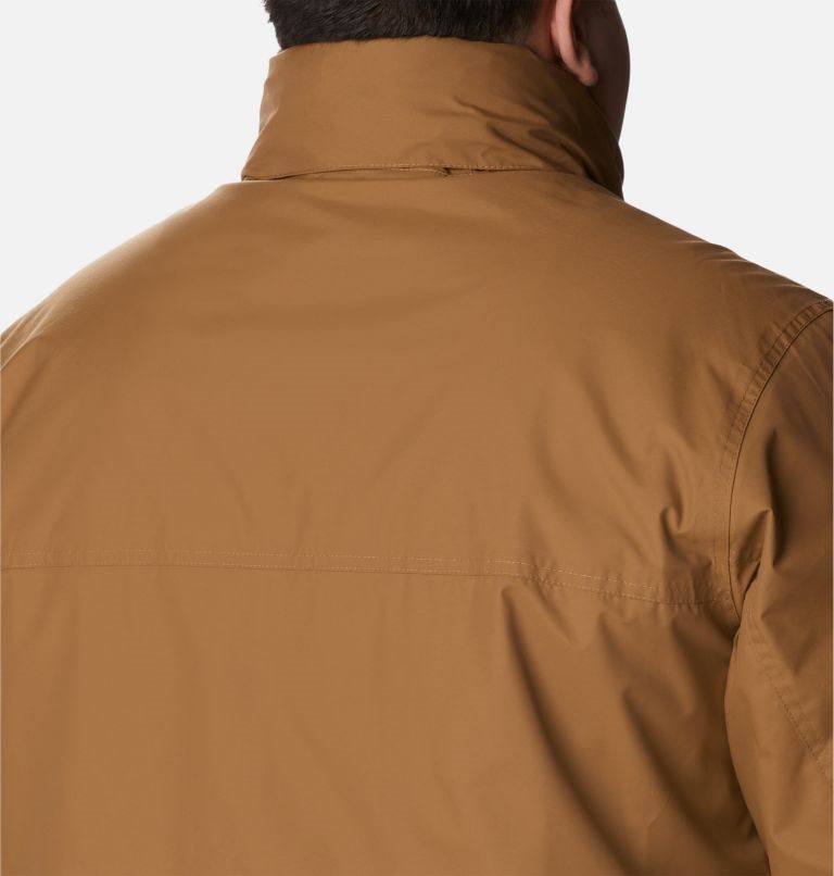 Men's Columbia Cloud Crest Rain Jackets Brown | Plus Size CA-A0543